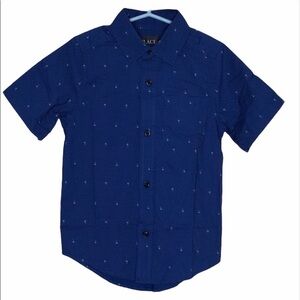 Children’s Place boys palm tree button down 5/6